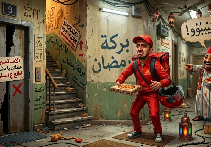 يوم اشتغلت دليفري... أغرب المواقف الكوميدية اللي ممكن تحصل! 😂