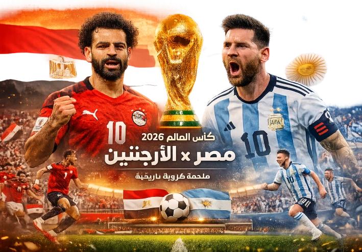 كأس العالم 2026.. مباراة مصر والأرجنتين التي أبهرت العالم وكتبت فصلًا جديدًا في تاريخ الفراعنة