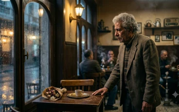 عم سعيد... وحكاية الترابيزة اللي جنب الباب