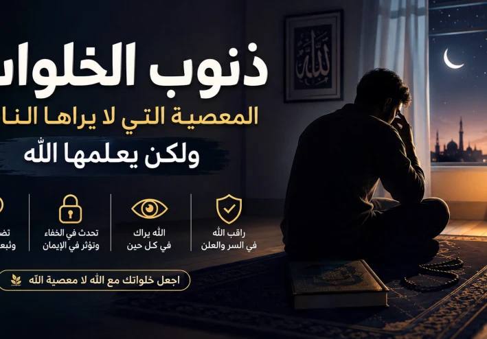 ذنوب الخلوات.. المعصية التي لا يراها الناس ولكن يعلمها الله