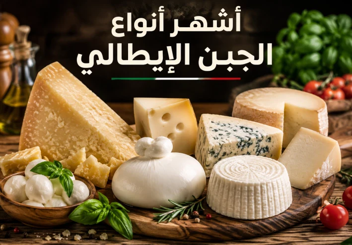 أشهر أنواع الجبن الإيطالي: 10 أنواع شهيرة واستخدامات كل نوع منها