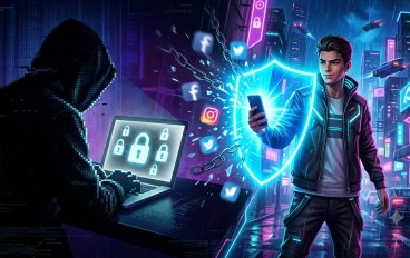 الوعي بالحمايه من المبتزين عبر النت