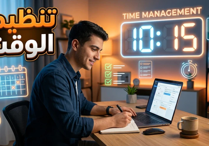 تنظيم الوقت: السر الذي يضاعف إنجازك ويمنحك ساعات إضافية كل يوم