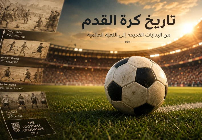 تاريخ كرة القدم في العالم وبداياتها