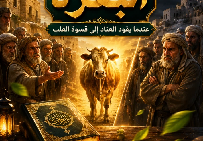 قصة البقرة.. عندما يقود العناد إلى قسوة القلب