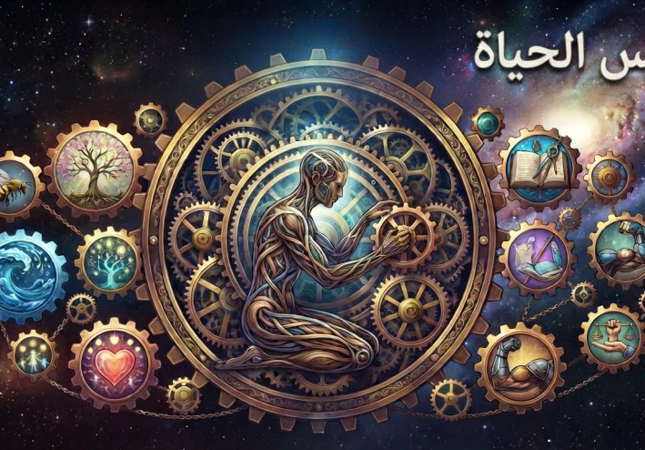 تعمّق في رحلتك: درس الحياة ودورانك في عجلات الحياة