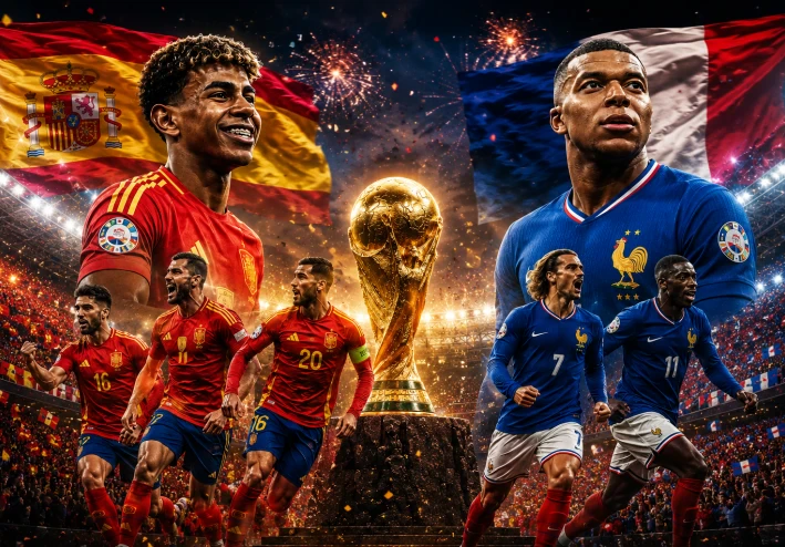 مباراة إسبانيا وفرنسا في نصف نهائي كأس العالم 2026.. مواجهة نارية تحبس أنفاس جماهير كرة القدم
