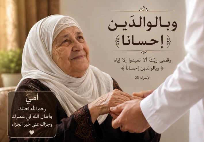 وبالوالدين إحسانا 🌹🌹🌹