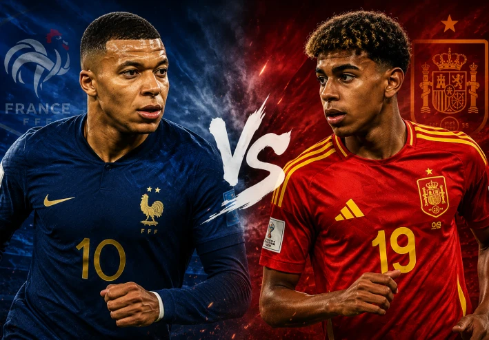 فرنسا × إسبانيا.. نهائي مبكر قبل النهائي