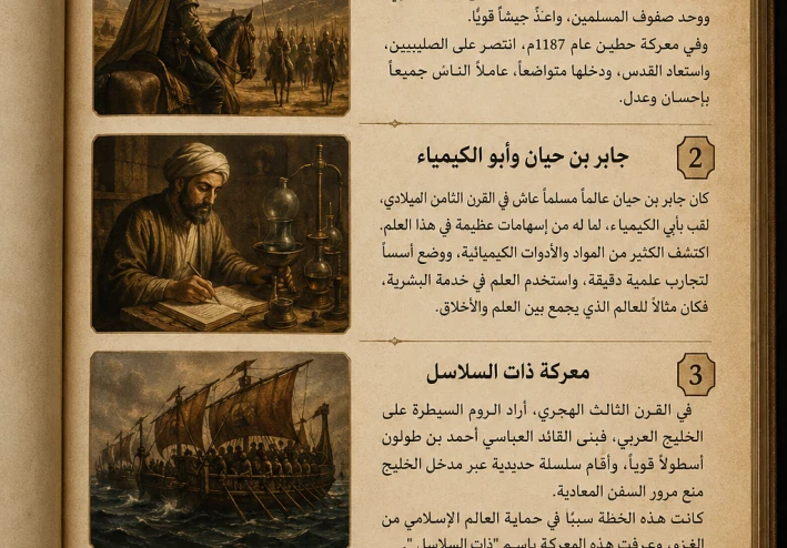 قصة عن صلاح الدين الأيوبي