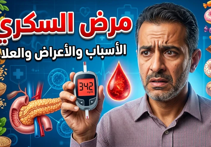 مرض السكري: الأسباب والأعراض وطرق الوقاية والعلاج للحفاظ على حياة صحية