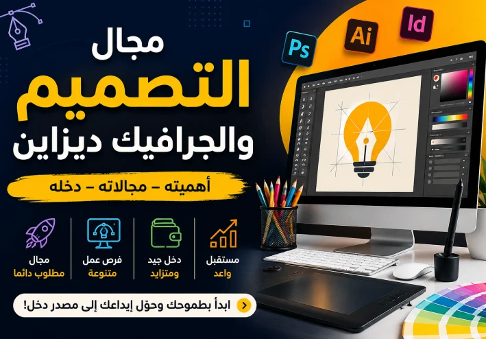 مجال التصميم والجرافيك ديزاين