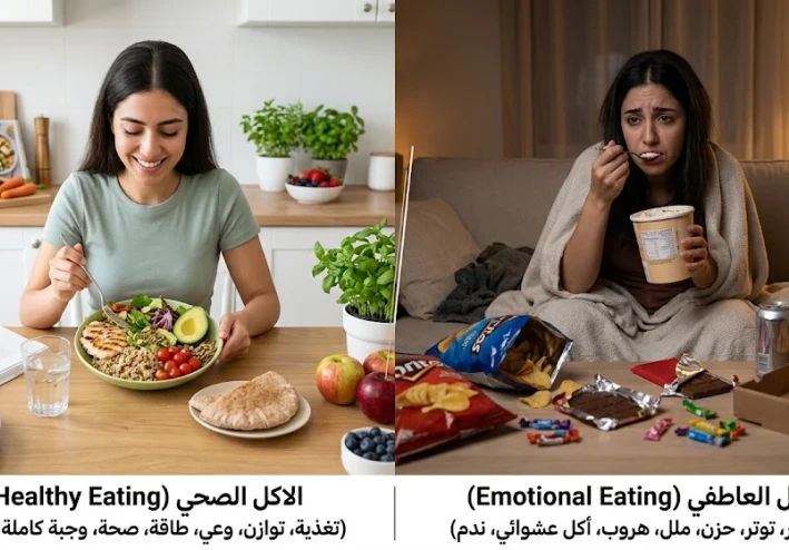 لماذا تأكل وأنت لست جائعًا؟ أسرار التخلص من الجوع العاطفي نهائيًا