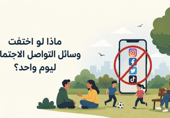 ماذا لو اختفت وسائل التواصل الاجتماعي ليوم واحد؟