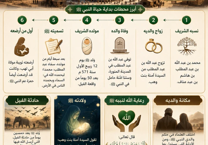 مولد النبي محمد ﷺ في تاريخ الإسلام