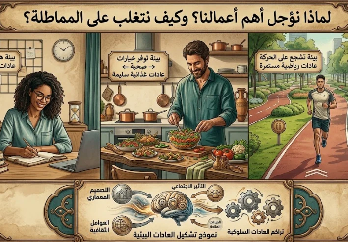 لماذا نؤجل أهم أعمالنا؟ وكيف نتغلب على المماطلة؟