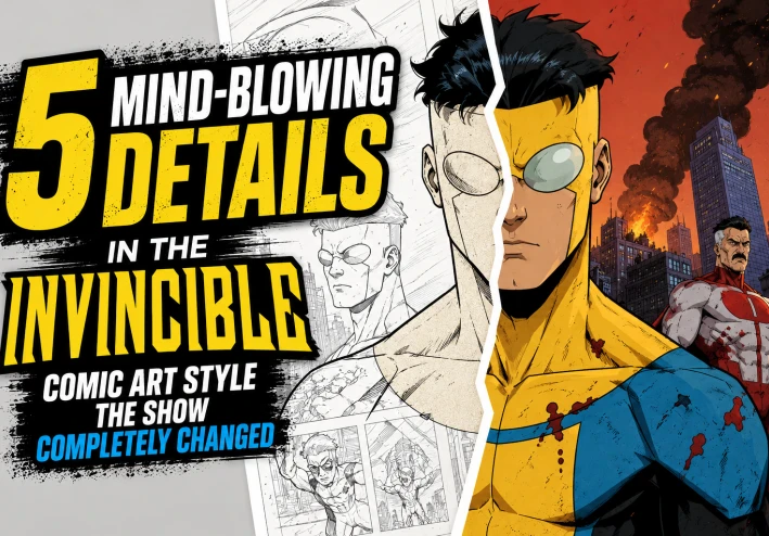 5 Mind-Blowing Details in the Invincible Comic Art Style the Show Completely Changed
