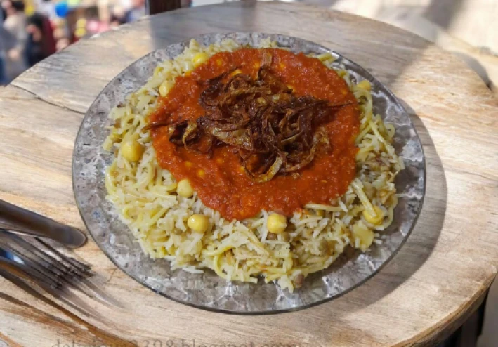 طريقة عمل الكشري