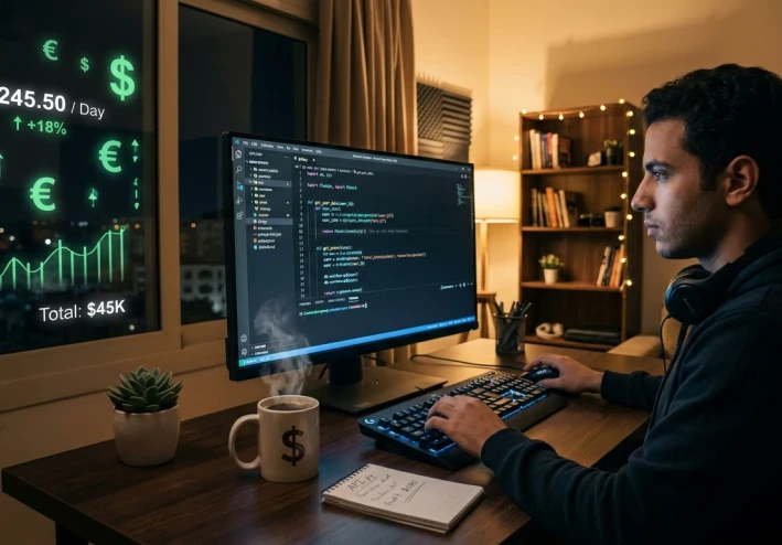 ​دليلك الشامل لعام 2026: كيف تحول أكواد الـ Back-End إلى مصدر دخل آلي ومستدام؟