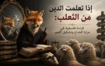إذا تعلمت الدين من الثعلب: قراءة فلسفية في مرايا الخداع وتشكيل القيم