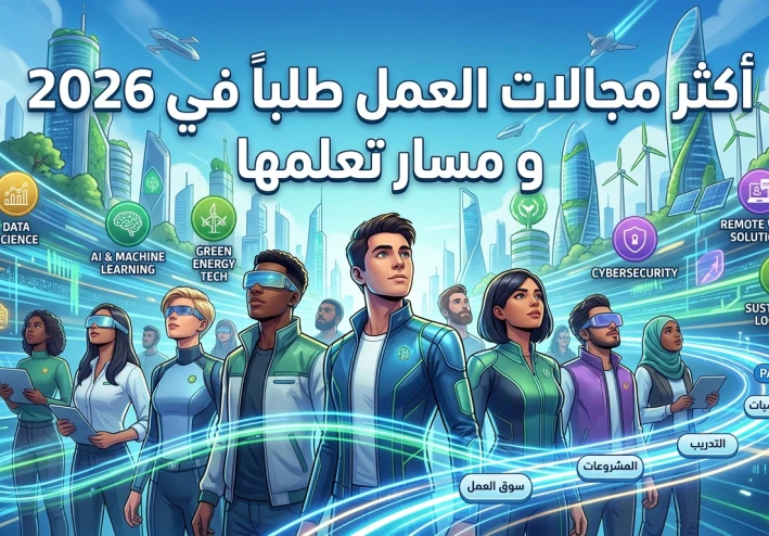 دليل سوق العمل: ما هي أكثر مجالات البرمجة طلباً في عام 2026 وكيف تتعلمها؟
