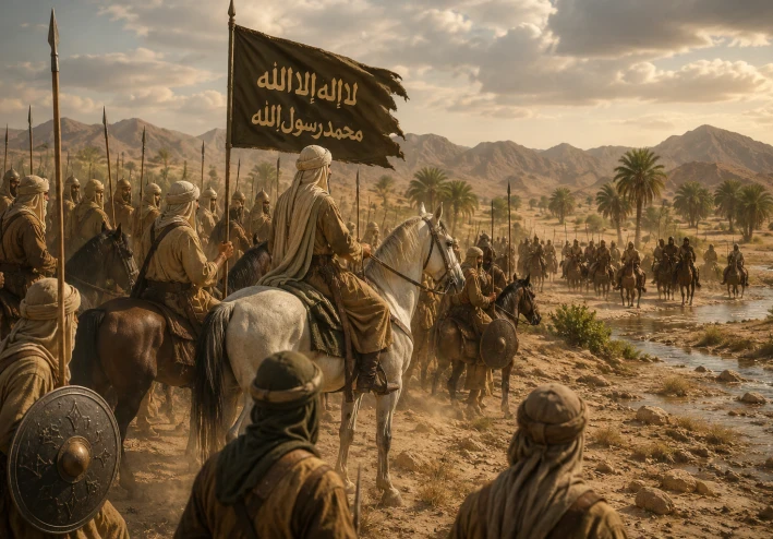 غزوة بني المصطلق: عندما صنعت الحكمة العسكرية نصرًا غيّر موازين القوى في الجزيرة العربية