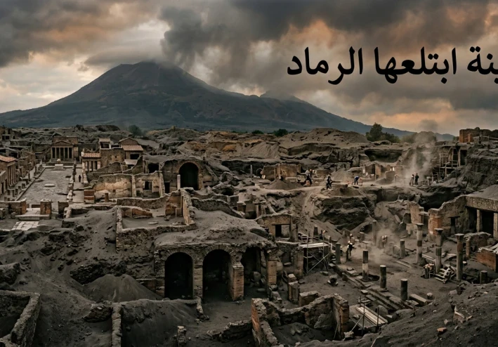مدينة ابتلعها الرماد