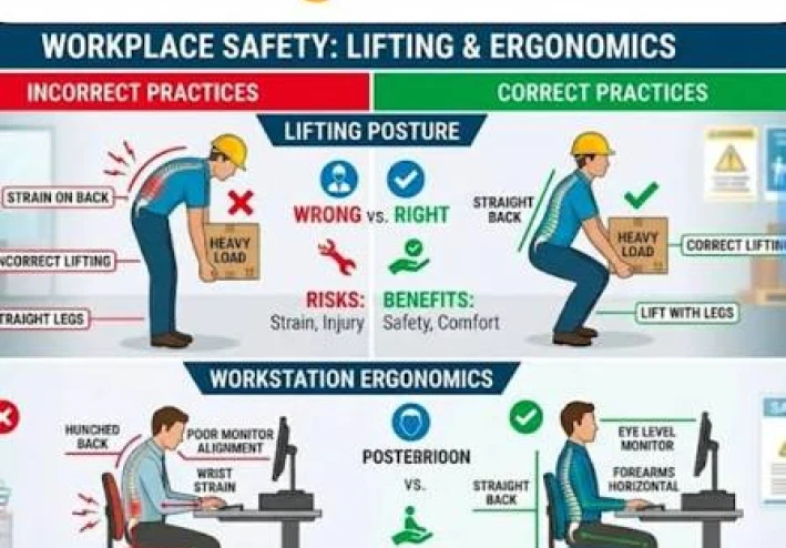مخاطر بيئة العمل Ergonomic Hazards