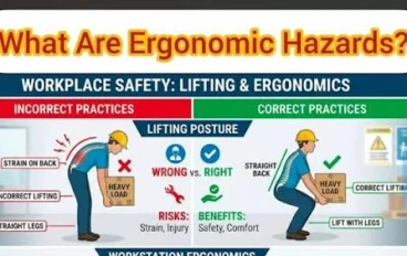 مخاطر بيئة العمل Ergonomic Hazards