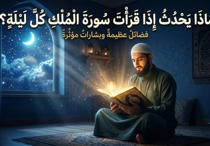 ماذا يَحدُثُ إذا قَرَأْتَ سُورَةَ المُلْكِ كُلَّ لَيْلَةٍ؟