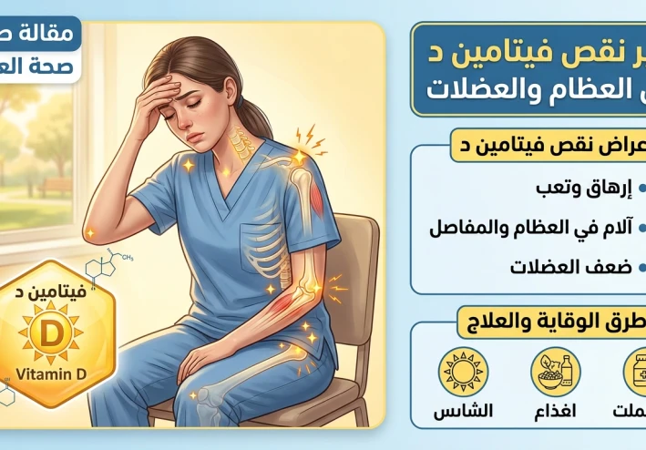 نقص فيتامين د.. أعراض لا تتجاهلها