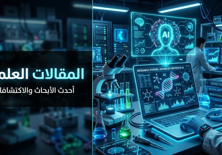 المقالات العلمية: مفتاح المعرفة وبوابة الابتكار في العصر الحديث