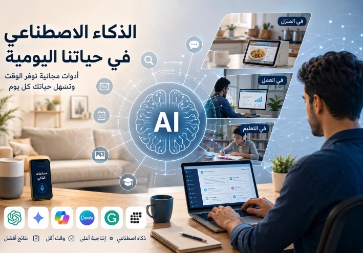 الذكاء الاصطناعي في حياتنا اليومية: كيف تستفيد منه بذكاء دون أن تعتمد عليه بالكامل؟