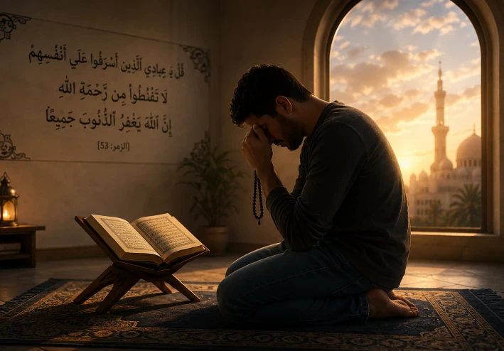 نور التوبة.. حين غيّرت دمعة واحدة حياة شاب