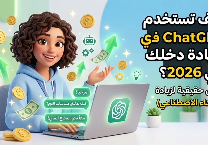 كيف تستخدم ChatGPT لزيادة دخلك في 2026؟