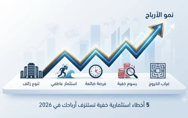 5 أخطاء استثمارية خفية تستنزف أرباحك في 2026.. كيف تتجنبها اليوم؟