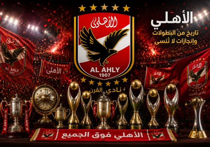 كم عدد بطولات الأهلي؟ القائمة الكاملة بجميع البطولات المحلية والقارية والعالمية