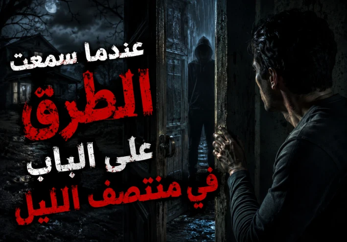 تمام، اكتب في خانة العنوان هذا السطر فقط:  لا تلتفت خلفك... ما حدث بعد منتصف الليل مرعب!