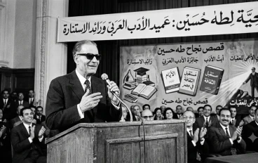 قاهر الظلام:كيف تحول طه حسين من طفل بسيط الى عميد الأدب العربي؟