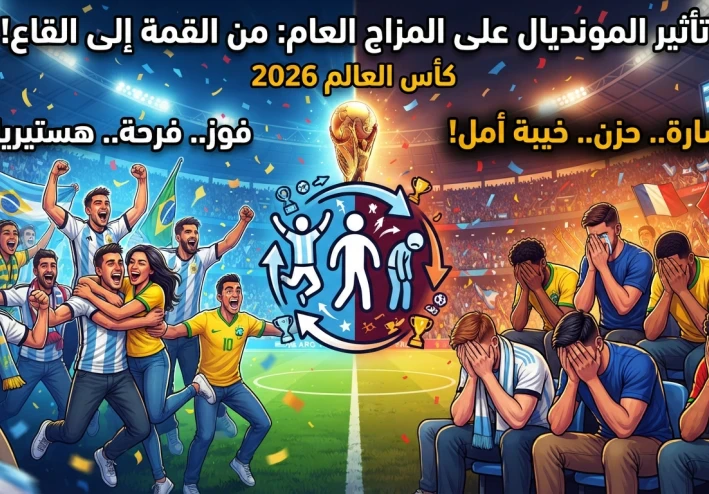 تأثير المونديال على المزاج العام