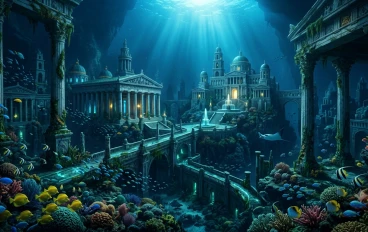 🏛️🌊 أطلنطس: الحقيقة الكاملة وراء المدينة المفقودة التي حيّرت العالم 🌊🏛️