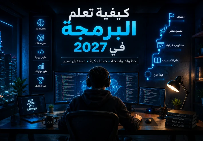 كيفيه تعلم البرمجة في 2027 من الصفر حتي احتراف الأمن السيبراني | الدليل الشامل