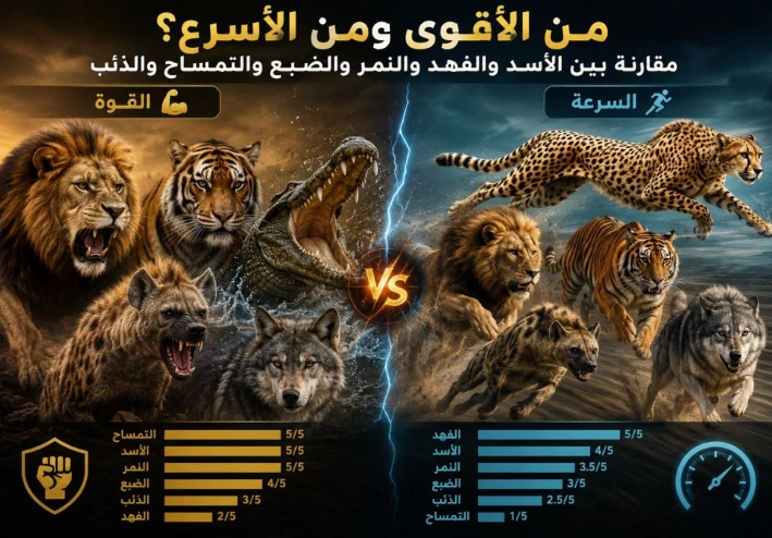 من يسيطر على عالم المفترسات