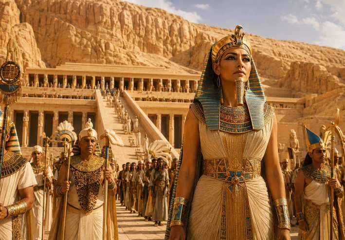 حتشبسوت: المرأة التي ارتدت اللحية المستعارة لتحكم مصر كملك