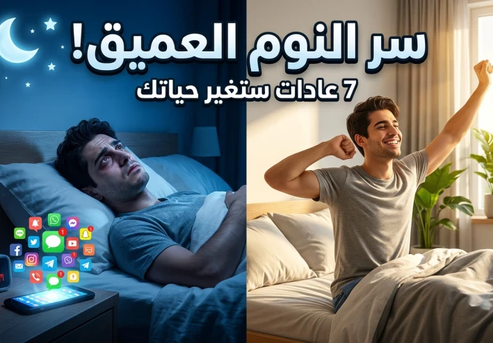 7 عادات بسيطة قد تغير جودة نومك وتمنحك يومًا أكثر نشاطًا