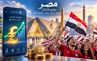 مصر في يوليو 2026: حزم اقتصادية جديدة، تراجع الدولار، واحتفالات تاريخية بـ "إنجاز المونديال"