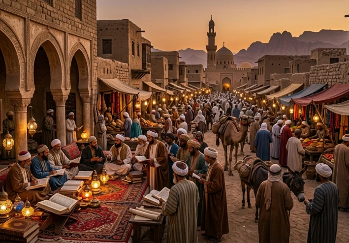 من ظلمة الجاهلية إلى نور الهدى: السيرة العطرة للنبي محمد ﷺ