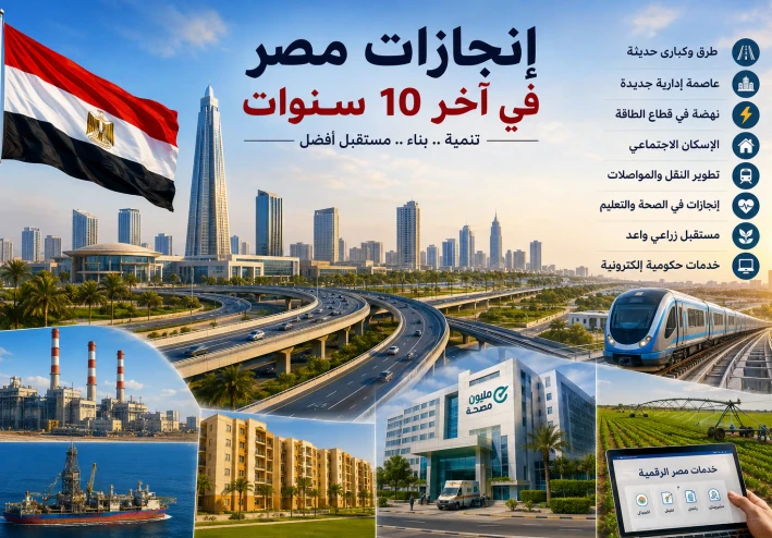 إنجازات مصر في آخر 10 سنوات.. كيف تغيرت ملامح الدولة؟