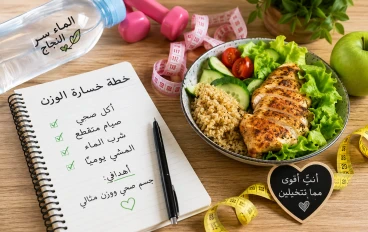تجربتي لخسارة كيلو ونصف من وزني في أسبوع