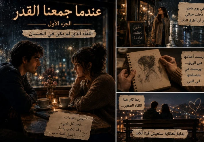 عندما جمعنا القدر قصة حب غيرت حياتنا